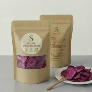 Khoai lang tím sấy giòn