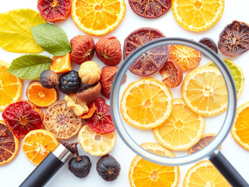 Phân biệt trái cây sấy thật và hàng kém chất lượng bằng cách nào