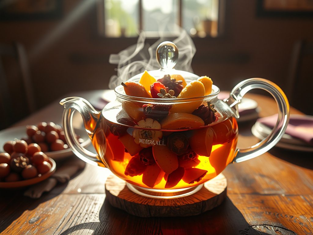 Trái cây sấy pha trà được không và loại nào hợp để thử