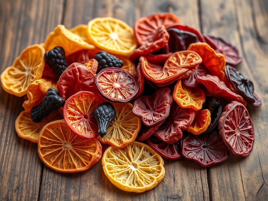 Cách phân biệt trái cây sấy nhuộm màu và màu tự nhiên tại nhà