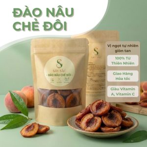 Đào nâu chẻ đôi